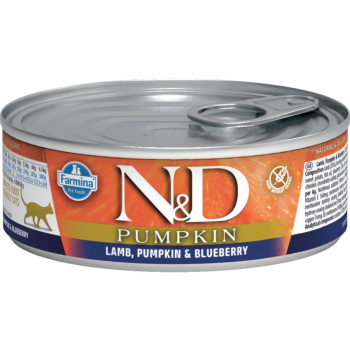 FARMINA N&D Pumpkin Lamb, Pumpkin & Blueberry - mokra karma dla kota - 70 g
