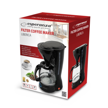 ESPERANZA PRZELEWOWY EKSPRES DO KAWY LIBERICA 1.5 L EKC009