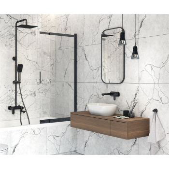 Umywalka ceramiczna nablatowa Deante PEONIA CDE_6U5S Biała