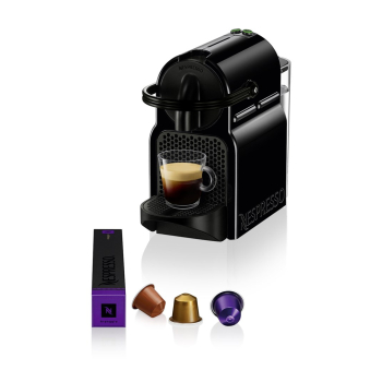 Ekspres kapsułkowy DeLonghi Nespresso Inissia EN80.B (1260W; kolor czarny) (WYPRZEDAŻ)
