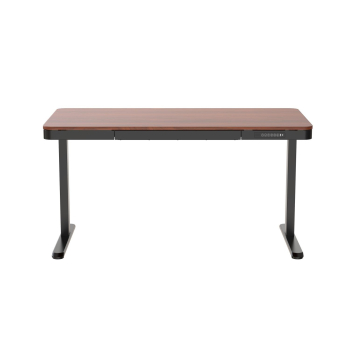 Biurko ACTIVEJET z elektryczną regulacją wysokości 140x70 ET119W-C czarny/orzech