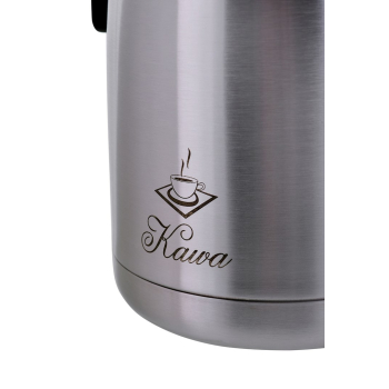 PROMIS DZBANEK STALOWY 2,0 L, NADRUK KAWA TMH20K