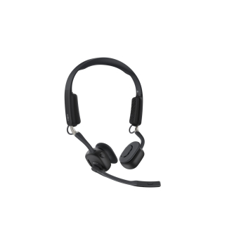 Słuchawki bezprzewodowe kostne Shokz OpenMeet mic-ANC USB-C + adapter USB-A czarne