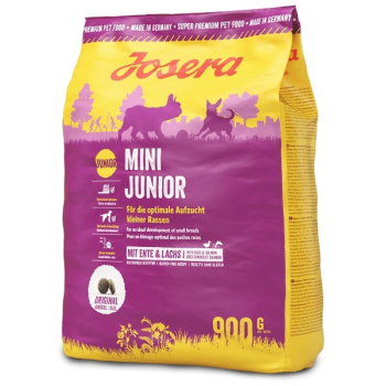 JOSERA MiniJunior -  sucha karma dla szczeniąt małych ras 900 g