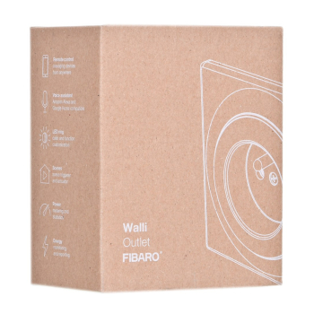 FIBARO Inteligentne gniazdko Walli Outlet type E FGWOE-011