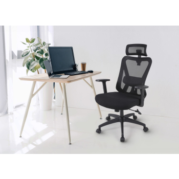 Ergonomiczny fotel biurowy ACTIVEJET T5 czarny