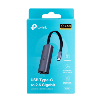 Karta sieciowa TP-LINK UE302C USB Type-C to 2.5 Gigabit Ethernet Network Adapter