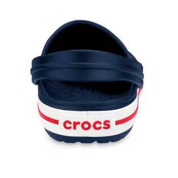 Crocs Crocband Clog Damski Granatowy (marynarski), Czerwony, Biały