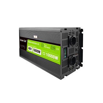 GREEN CELL PRZETWORNICA LCD 48V/230V 5000W/10000W CZYSTY SINUS INVGC48P5000LCD