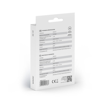 SAVIO OBUDOWA NA DYSK ZEWN. M.2 SSD NVME, USB, AK-67