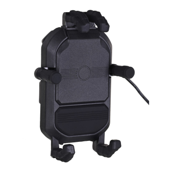 Uchwyt na telefon i ładowarka indukcyjna FreedConn MC29 15W + USB