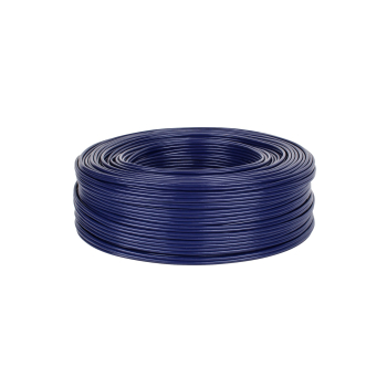 Kabel 2 x RCA-4mm niebieski