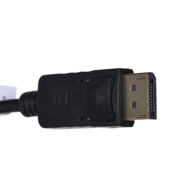 Adapter Lanberg AD-0007-BK (DisplayPort M - DVI-D F; 0,10m; kolor czarny)