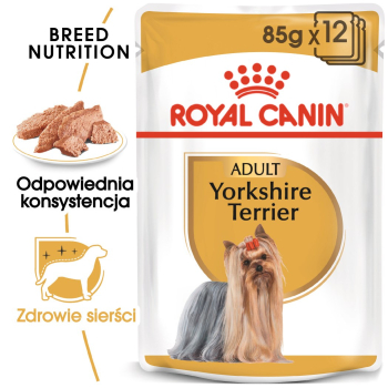 ROYAL CANIN BHN Yorkshire Terrier Adult - mokra karma dla psa dorosłego - 12x85g