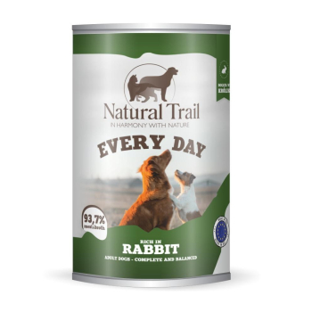 NATURAL TRAIL EVERY DAY Dog  Królik 400g