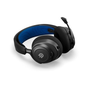 Steelseries Arctis Nova 7P Zestaw słuchawkowy Przewodowy i Bezprzewodowy Opaska na głowę Gaming USB Type-C Bluetooth Czarny, Niebieski