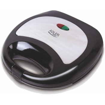 Opiekacz do kanapek Adler AD 3015 (750W; kolor czarny)