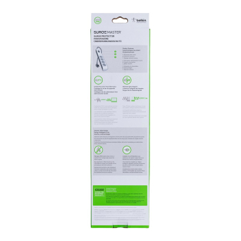 BELKIN LISTWA ZASILAJACA 525J, 4X SCHUKO, 2M, BIAŁA