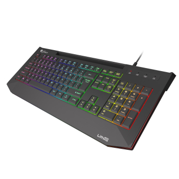 Klawiatura dla graczy Genesis Lith 400 RGB US podświetlenie X-Scissor Software SLIM