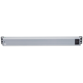 Intellinet 163613 rozdzielacz zasilania PDU 8 x gniazdo sieciowe 1U Czarny, Srebrny