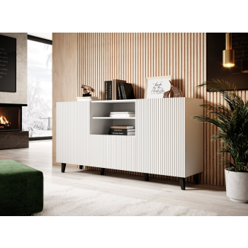 Komoda PAFOS 150x40x82 biały mat