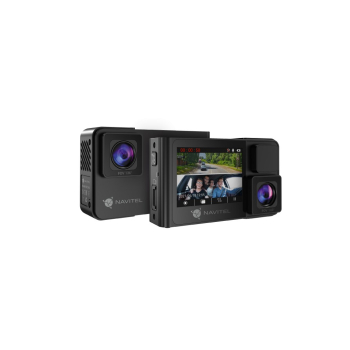 Navitel RS2DUO rejestrator Full HD Bateria, Zapalniczka, USB Czarny