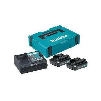 MAKITA ZESTAW ZASILAJĄCY 12V 2x1,5Ah (BL1016x2+DC10SB) MAKPAC