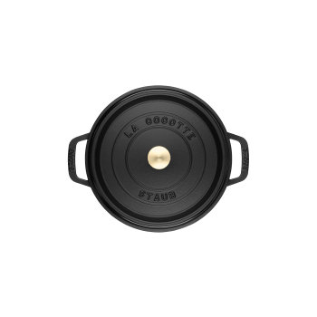 Garnek żeliwny okrągły STAUB 40500-281-0 - czarny 6.7 ltr
