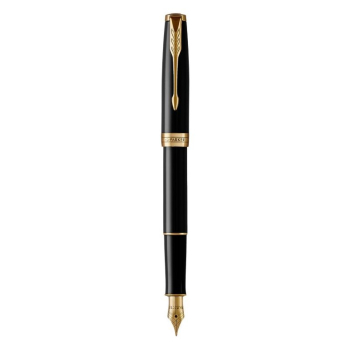 Pióro wieczne Parker Sonnet Black Lacquer GT (F)
