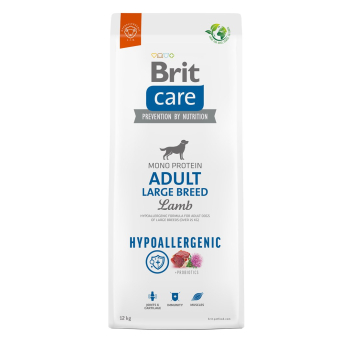 BRIT Care Hypoallergenic Adult Large Breed Lamb - sucha karma dla psa - 12 kg