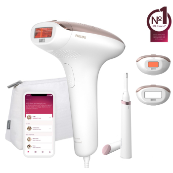 Depilator PHILIPS Lumea Advanced IPL BRI921/00 + Trymer Wbudowany filtr UV