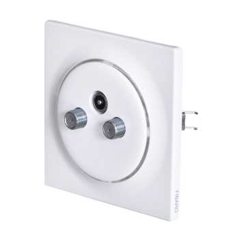 Gniazdko Walli N TV-SAT Outlet FIBARO Walli FGWTFEU-021