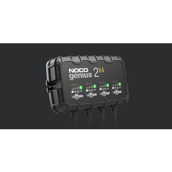 GENIUS2X4 8A 4-Bank Battery Charger