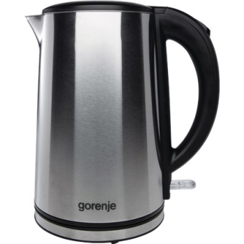 Gorenje | Czajnik | Zobacz materiał K15DWS | Elektryczny | 2200 W | 1,5 L | Stal nierdzewna | Podstawa obrotowa 360° | Stal nierdzewna