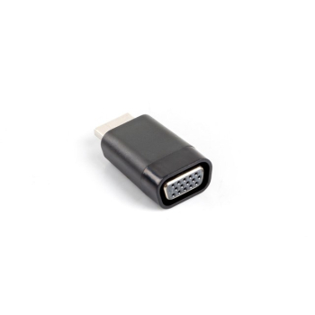 Adapter Lanberg AD-0016-BK (HDMI M - D-Sub (VGA) F; kolor czarny)