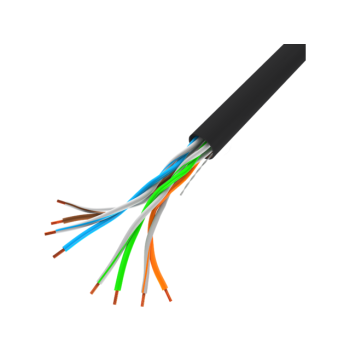 LANBERG KABEL UTP 100MB/S 305M DRUT CCA CZARNY LCU5-10CC-0305-BK