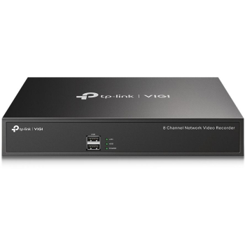 Rejestrator TP-LINK VIGI NVR1008H, Ośmiokanałowy sieciowy rejestrator wideo VIGI, 8-kanałowy podgląd na żywo: Obraz o rozdzielczości do 5 Mpx i obsług