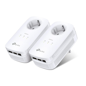 TP-Link TL-PA8030P KIT Karta sieciowa do PowerLine 1200 Mbit/s Przewodowa sieć LAN Biały 2 szt.