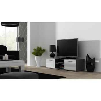 Zestaw SOHO 7 (RTV140 + Wit S1 + Półki) SZ/BI POŁ