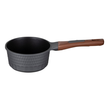 Resto Kitchenware 93500 garnek 1,4 l Okrągły Czarny, Drewno