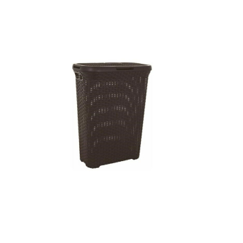 Kosz na bieliznę Curver NATURAL STYLE 40LCiemnyBrąz