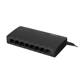 LANBERG SWITCH DSP2-1008-12V (8-PORT, 12V, 1GB/S)