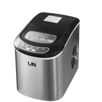 Kostkarka do lodu LIN ICE PRO-S12 srebrna