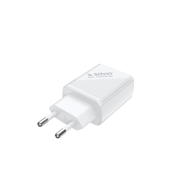 SAVIO ŁADOWARKA SIECIOWA USB QUICK CHARGE POWER DELIVERY 3.0 18W LA-04