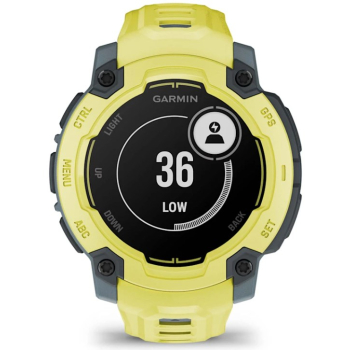 Zegarek sportowy Garmin Instinct E Electric Lime 45mm Limonkowy
