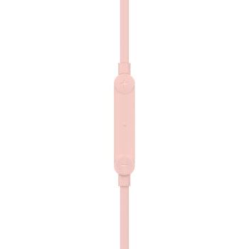 BELKIN SŁUCHAWKI PRZEWODOWE DOUSZNE USB-C, RÓŻOWE