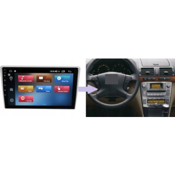 RADIO NAWIGACJA  GPS TOYOTA AVENSIS T25 2003-08