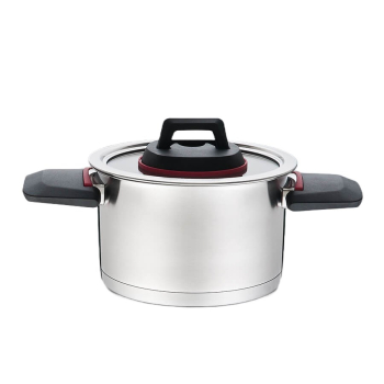 Garnek ze skład.uszami+pokrywka MR-3530-18  2,3L