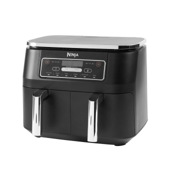 Ninja AF300 Podwójny 7,6 l Autonomiczny 1690 W Frytkownica na gorące powietrze Czarny