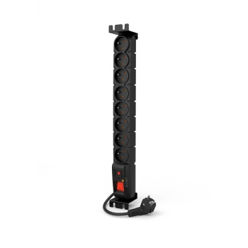 Listwa zasilająca Acar S8 FA RACK (3m ; czarny)